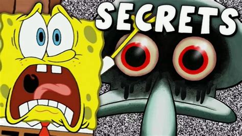 The SECRETS of Red Mist Squidward's Appearance in Spongebob - YouTube