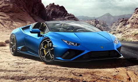 Stunning Lamborghini Huracan EVO RWD Spyder unveiled – PerformanceDrive