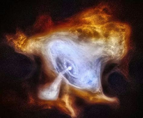 Crab Pulsar Wind Nebula | Nebula, Space pictures, Space photos