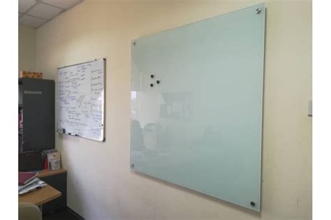 6mm Tempered Glass Whiteboard - Magnetic - Shelton Mart | Office Furniture | Office Chair ...