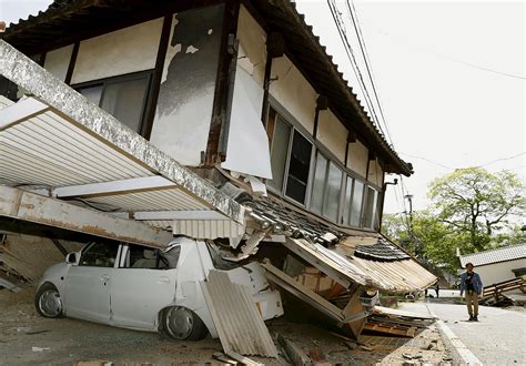 Japan earthquake: 130 aftershocks rattle Kyushu Island after deadly ...