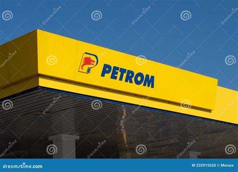 Petrom Gas Station Logo, In Romania Editorial Image | CartoonDealer.com ...