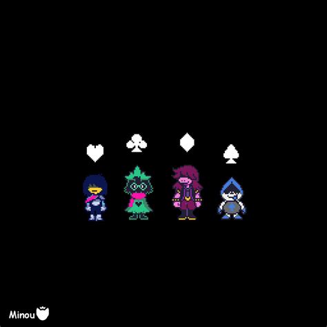 Deltarune Pixel art gif by MinouOfficial on DeviantArt