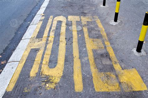 Hotel parking sign 23309923 Stock Photo at Vecteezy