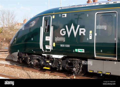 Great Western Railway class 800 IET at Evesham station, Worcestershire ...