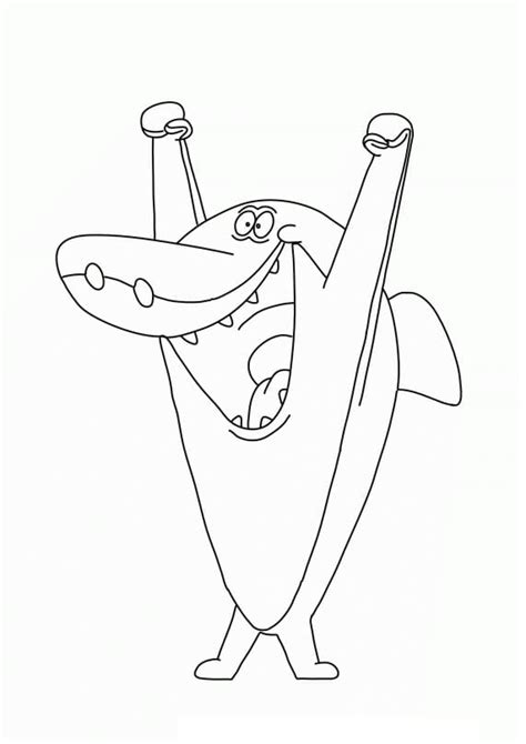 Zig And Sharko Coloring Pages Hermit Crab Bernie Xcol - vrogue.co