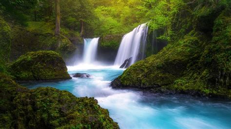 Wallpaper Scenery Waterfall (53+ images)