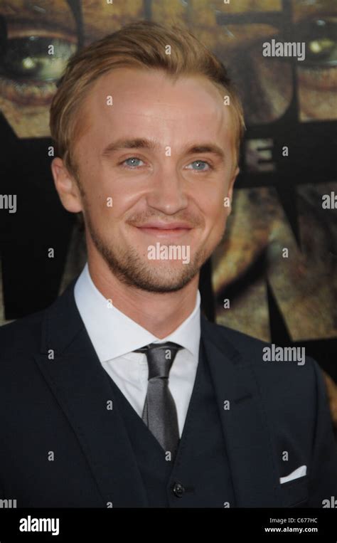 Tom Felton at arrivals for RISE OF THE PLANET OF THE APES Premiere ...