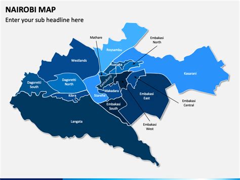 The Map Of Nairobi County - Bobbie Stefanie