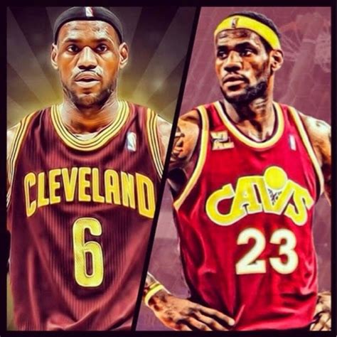 Lebron's Jersey number, 6 or 23? He's asking you! - Benteuno.com