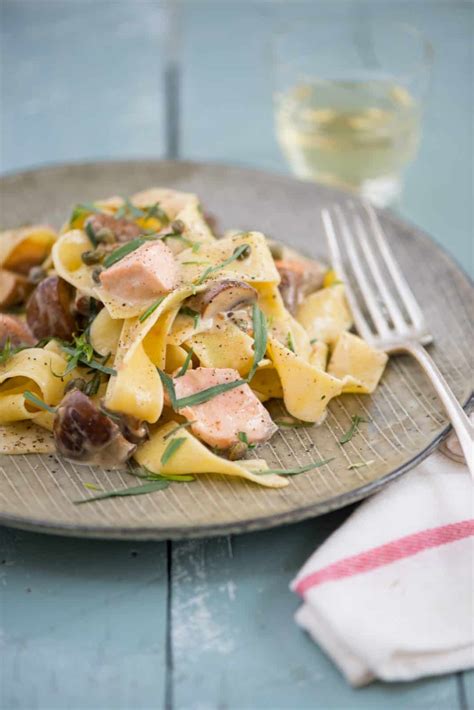 Wild salmon tagliatelle - Fish Tales