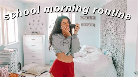 School Morning Routine 2018 (vlog style) - YouTube