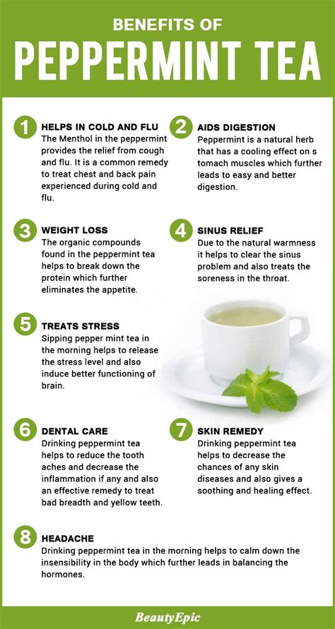 The 25+ best Benefits of peppermint tea ideas on Pinterest