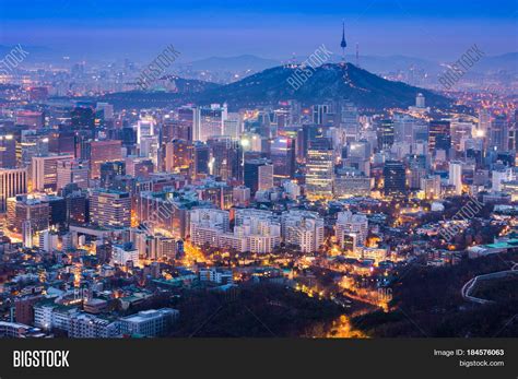 Seoul City Night View Image & Photo (Free Trial) | Bigstock