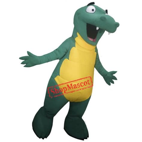 Cute Lightweight Alligator Mascot Costume