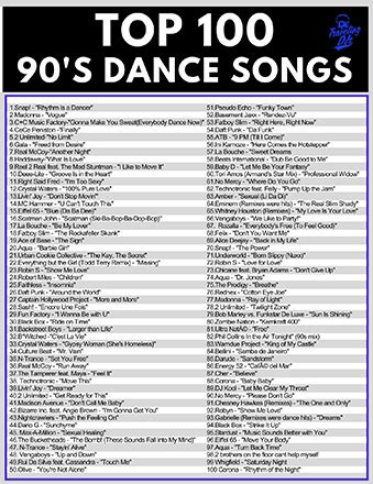 TOP 100 -90'S DANCE SONGS | Traveling DJs