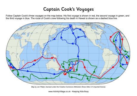 Captain Cook's Voyages