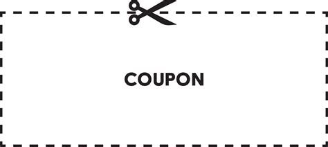 Scissors that cut coupon 22188380 PNG