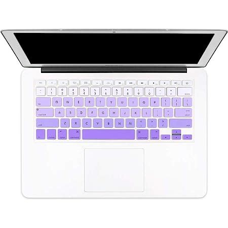 Purple Galaxy Keyboard Skin Laptop sticker keys Decal For Apple MacBook ...