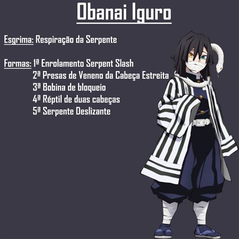 Obanai Iguro | Anime, Anime engraçado, Personagens de anime