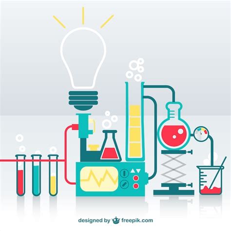 Free Vector | Science lab