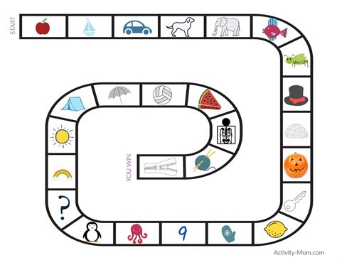 Alphabet Board Game (Printable) - The Activity Mom