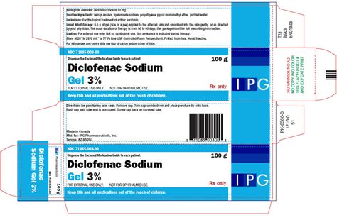 Diclofenac Sodium Gel, 3%