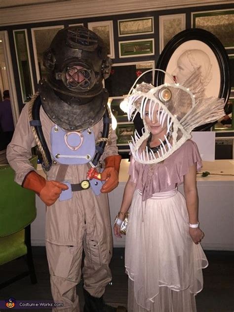 Deep Sea Diver and Angler Fish - Halloween Costume Contest at Costume-Works.com | Angler fish ...