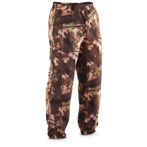 Guide Gear Men's Camo Fleece Pants, Camo - $4.49 (All Club Orders $49 ...