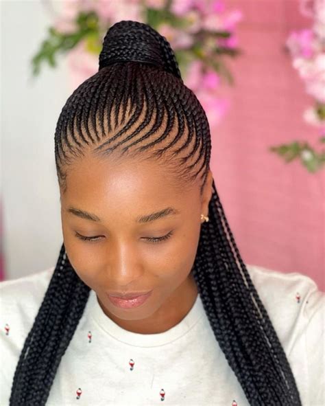 2022 Latest and Classy Cornrow Styles for Ladies. - Ladeey | Stijlvolle ...