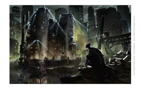 Batman Arkham Asylum concept art. | Concept art | Pinterest