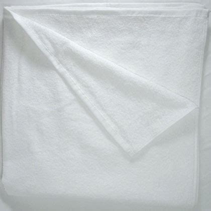 Wholesale White Beach Towels Bulk 30x60 Velour