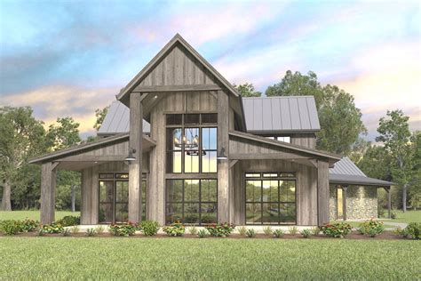 Plan 85316MS: Modern Farmhouse Plan with Great Views To The Back ...