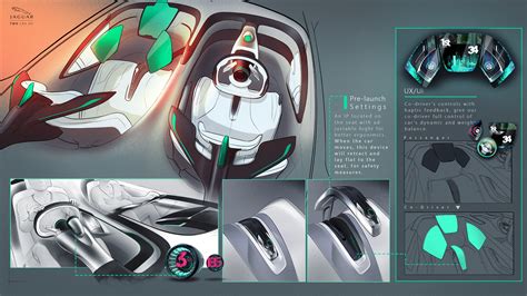 Jaguar "Two Can Do" Vision GT interior :: Behance