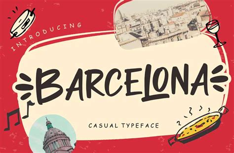 Barcelona Font - Dfonts