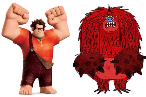 Early Movie Concept Art: ‘Wreck-It Ralph’s’ Monstrous Conception