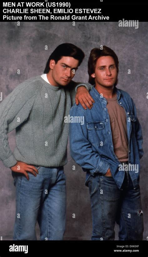 Emilio Estevez Charlie Sheen Young