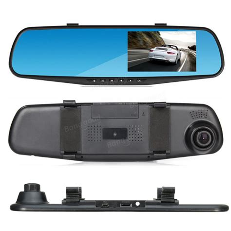 4.3 Inch HD 1080P Rear View Mirror Camera Back Reversing In Car Camera ...