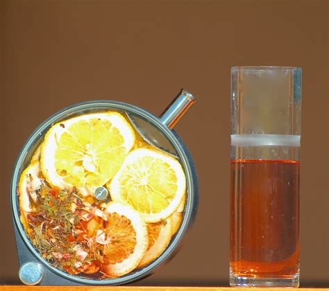 Tickety-boo Health Coaching: Through the porthole - Orange Hibiscus tea