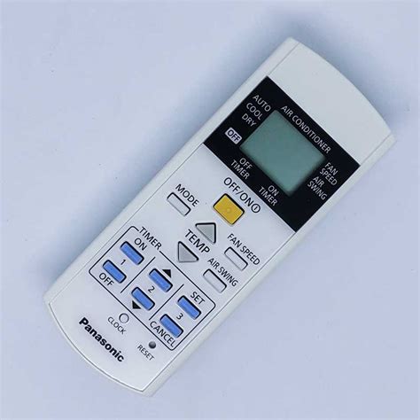 Buy Original Panasonic Air Conditioner Remote Control (White) | eRomman