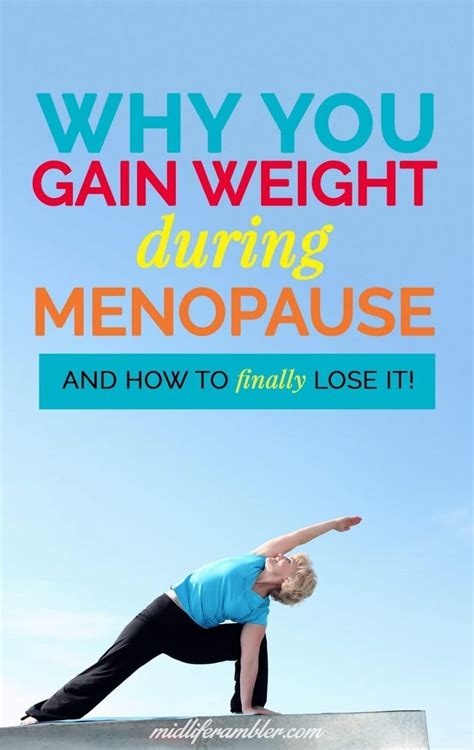 How To Lose Weight After Menopause: Why You Gain Weight And How You Can Lose It – Midlife Rambler