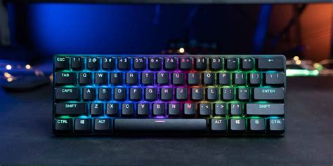 Apex Pro Mini Wireless review: Adjustable switch 60% keyboard