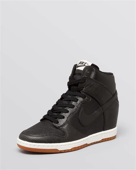 Lyst - Nike Lace Up High Top Wedge Sneakers - Women'S Dunk Sky Hi ...