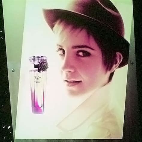 Emma Watson's Lancome Tresor Midnight Rose Ad Looks Like This - StyleFrizz