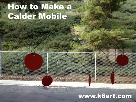 How to Make a Calder Mobile - K - 6 ArtK – 6 Art