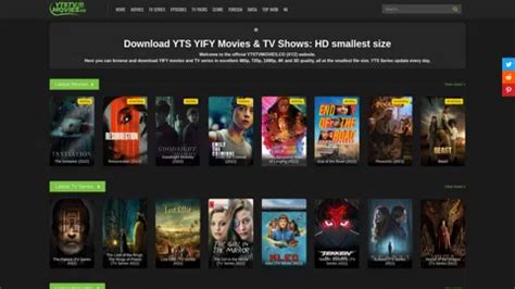 Yts: the official home of yts tv series torrent download - yify