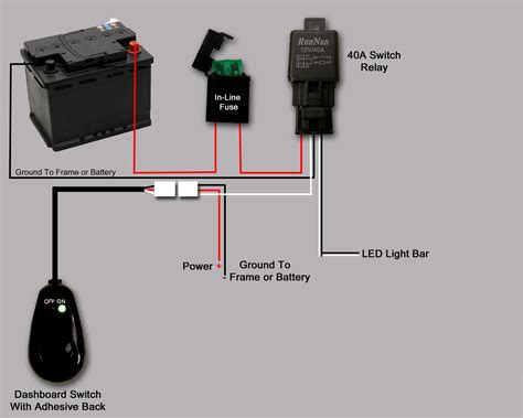 Led Light Bar Relay Wiring Diagram - Database - Faceitsalon.com