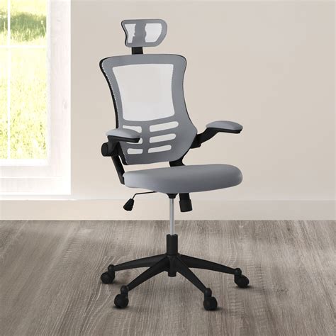 Techni Mobili Modern High-Back Mesh Executive Office Chair with ...