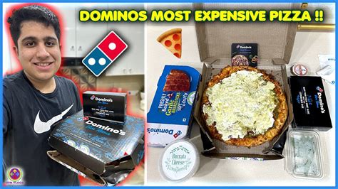 DOMINOS NEW MOST EXPENSIVE PIZZA - GOOD OR BAD ?? !! 🍕😍🤑 - YouTube