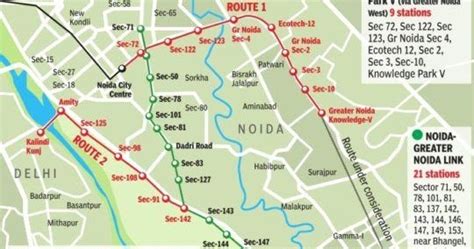 Noida-Greater Noida Metro Rail unlocks Property potential - IRCTC NEWS ...